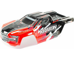 Kraton 6S BLX Painted Decaled Trimmed Body Red **Body Only** photo