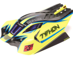 TYPHON 4x4 Clipless Painted Decaled Body Yellow photo