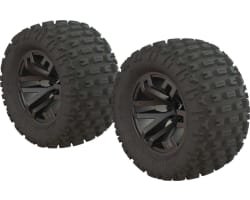 Dboots 'Fortress MT' Tire Set Glued Gun Metal 2 photo