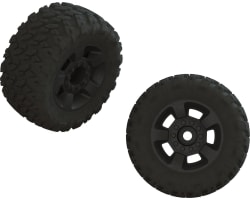 dBoots RAGNAROK Tire Set Glued Black 1 Pair photo