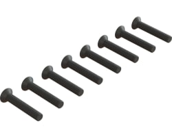 Flat Head Hex Machine Screw M3x18mm 10 photo