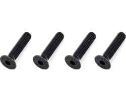 Flat Head Hex Machine Screw M4x18mm 4 photo