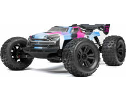 1/8 KRATON 4X4 6S BLX brushless V6 SPEED TRUCK RTR Blue/Pink photo