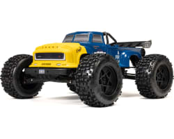 1/8 NOTORIOUS 6S V6 4X4 BLX brushless Stunt Truck RTR Blue photo