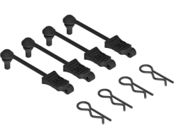 AR390165 Body Clip Retainer 1:10 Scale Black 4 photo