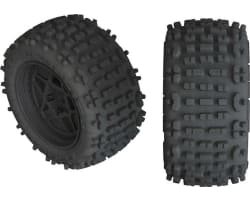 AR550050 Backflip LP 4S Tire 3.8 Glued Black (2) photo