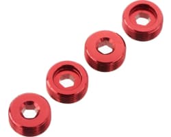 AR330196 Nut Front Hub Aluminum Red 4 photo