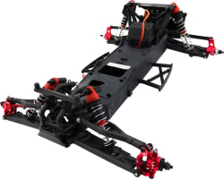 Aluminum Oversize bearing Knuckle (RED) - ARRMA 2WD photo