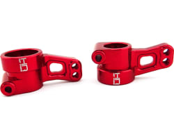 Aluminum Rear Hubs (Red) - Arrma 2WD photo