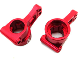 Aluminum Rear Hubs (Red) - Arrma 2WD photo