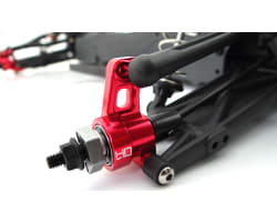 Aluminum Rear Hubs (Red) - Arrma 2WD photo