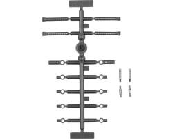 RC28R Turnbuckle And Damper Tube Set photo