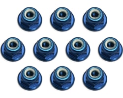 Factory Team 3mm (M3) Locknut Blue Aluminum photo