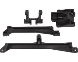 SR7 Upper Chassis Brace Set front and rear photo