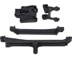 SR7 FT Upper Chassis Brace Set carbon photo