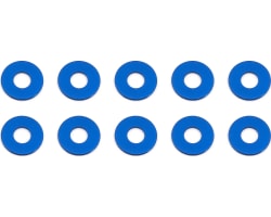 Bulkhead Washers 7.8x0.5 mm blue aluminum photo