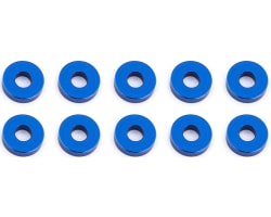 Bulkhead Washers 7.8x2.0 mm blue aluminum photo