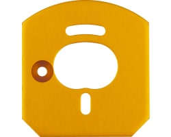 6x6 Motor Mount Plate Gold photo