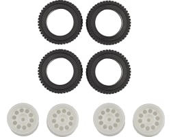 RC10 4x4 Rally Wheel and Tire Set photo