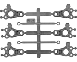 RC10tc8 Ft Carbon Steering Block Set photo