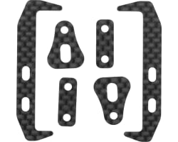 RC10TC8 FT Carbon Fiber Battery Holder Set photo