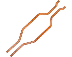 ENDURO Chassis Rails Gold photo