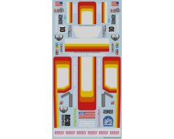 RC10 Graphite Kit Decal Sheet photo