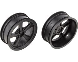 DR10 Drag Front Wheels black (2) photo