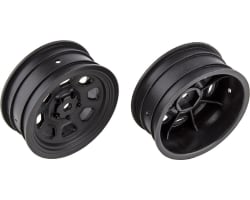 Sr10 Black Front Wheels 1 Pair photo