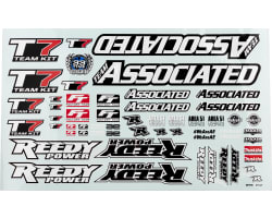 RC10T7 Decal Sheet photo