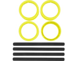 RC10 Ft Adjustable Wheel Rims Fluorescent Yellow photo