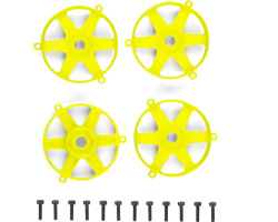 Dc10 Ft Adjustable Wheel Face Plate Fluorescent Yellow photo