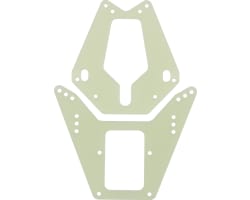 RC10GT Shock Tower Set Natural photo