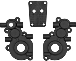 RC10GT Rear Arm And Shock Mounts Black photo