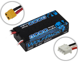 Reedy Wolfpack LiPo 3000mah 30c 11.1v Shorty Xt60 Plug photo