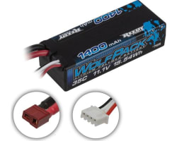 Wolfpack LiPo Mini 1400mah 35c 3s 11.1v with T-Plug photo