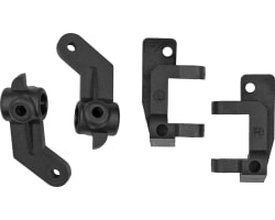 RC10 Front Caster Blocks 30 Deg Black photo