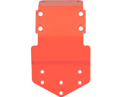 RC10T Nose Plate Neon Red photo