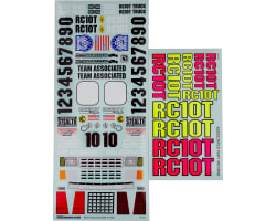 RC10T Decal Sheet photo