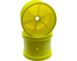 Truck Front Wheels Yellow 3/8 inch bearing mount - no hex photo