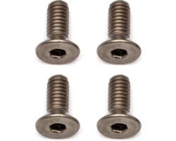 M4x10mm Titanium FHCS Flat Head Cap Screws (4) photo