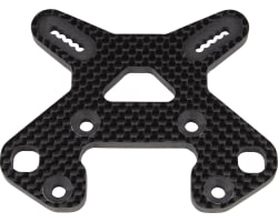 RC8B4 FT Front Shock Tower carbon fiber photo