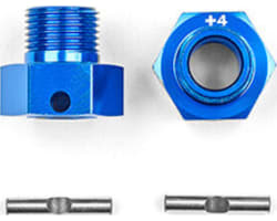 RC8T4 FT WHEEL HEXES 4mm photo