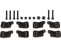 Rc8B4.1 Ft Rear Hub Tower Set Carbon Fiber photo