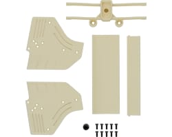 RC10F6 Classic Rear Wing White photo