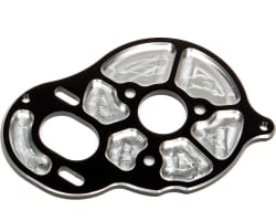 Factory Team Front Motor Plate Black 3 Gear photo