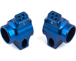 B6 FT Blue Aluminum Rear Hubs photo