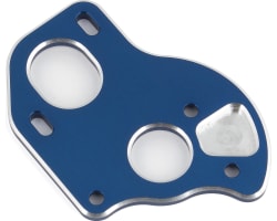 B6.1 Laydown/Layback Motor Plate blue aluminum photo