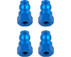 Shock Bushings 12 mm blue aluminum photo