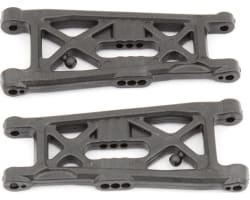 RC10b6 Factory Team Front Suspension Arms Flat Carbon Fiber photo